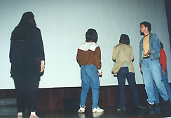 Scene from 1995 production of Kent State:A Requiem performed at Kent State